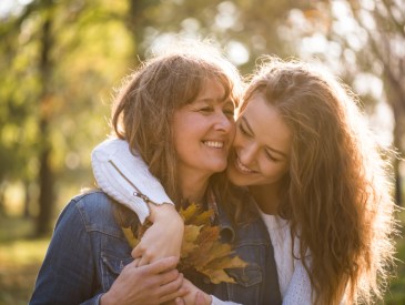 mother and daughter