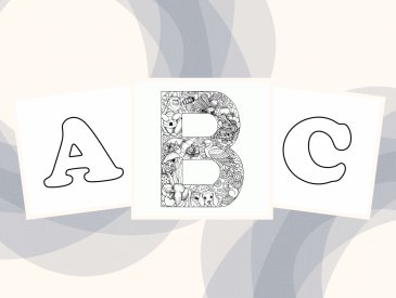 ABC coloring pages