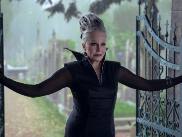 Joanna Lumley as Wednesday's grandmother in 'Wednesday'