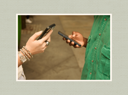 teens on phones