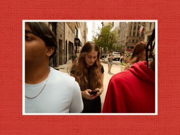 teen on cell phone