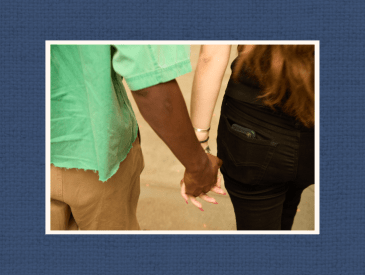 teens holding hands